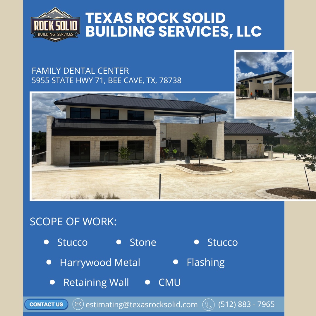 Family Dental Center project in Bee Cave